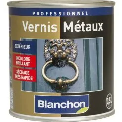 Blanchon Soldes 33 Vernis Métaux Blanchon Brillant 500ml Incolore